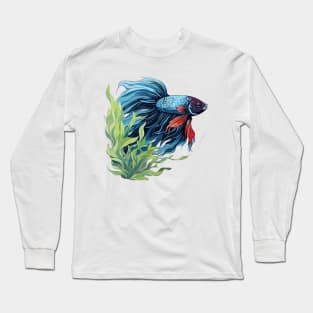 Betta Fish Long Sleeve T-Shirt